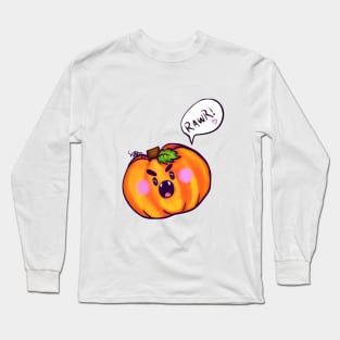 Grumpy Pumpkin Long Sleeve T-Shirt